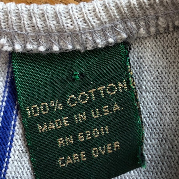 Vintage J. Crew Men’s Striped Sweater Size XL - Picture 4 of 8